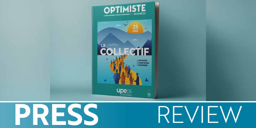 3IA Côte d'Azur featured in Optimiste Business magazine « Le Collectif »