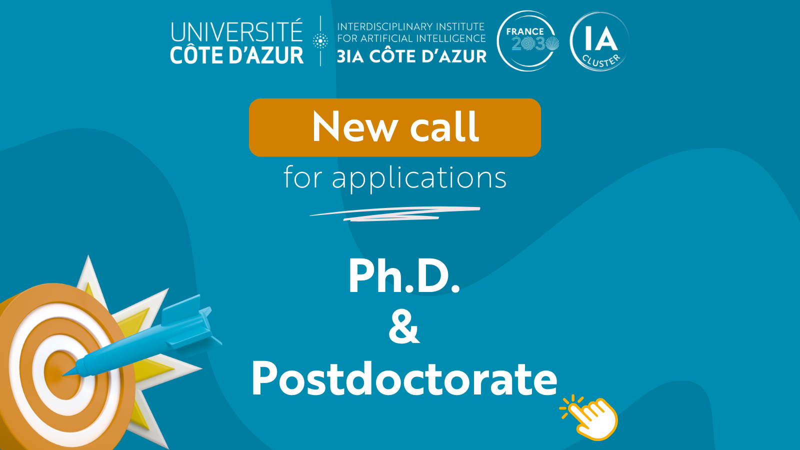 Third call for applications for PhD & postdoctoral positions of 2025