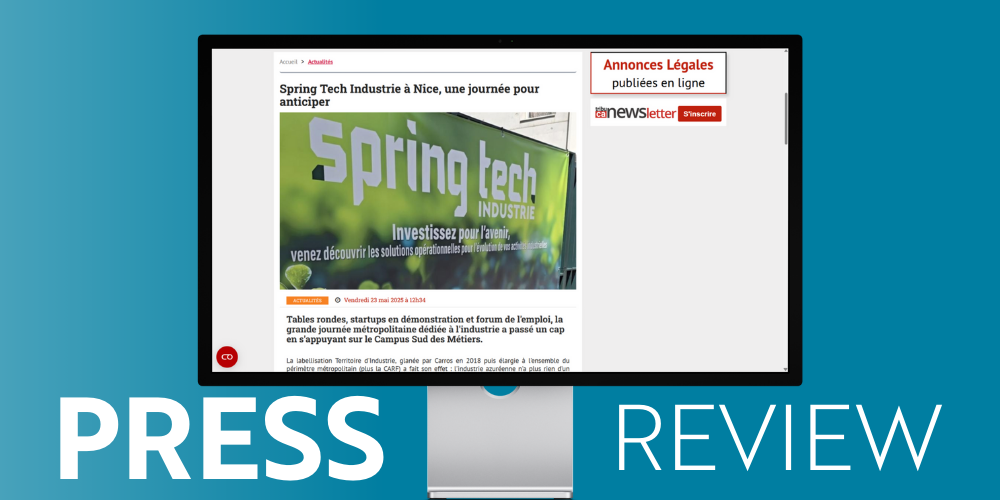 Alain Prette interviewé par Tribuca pendant Springtech Industrie