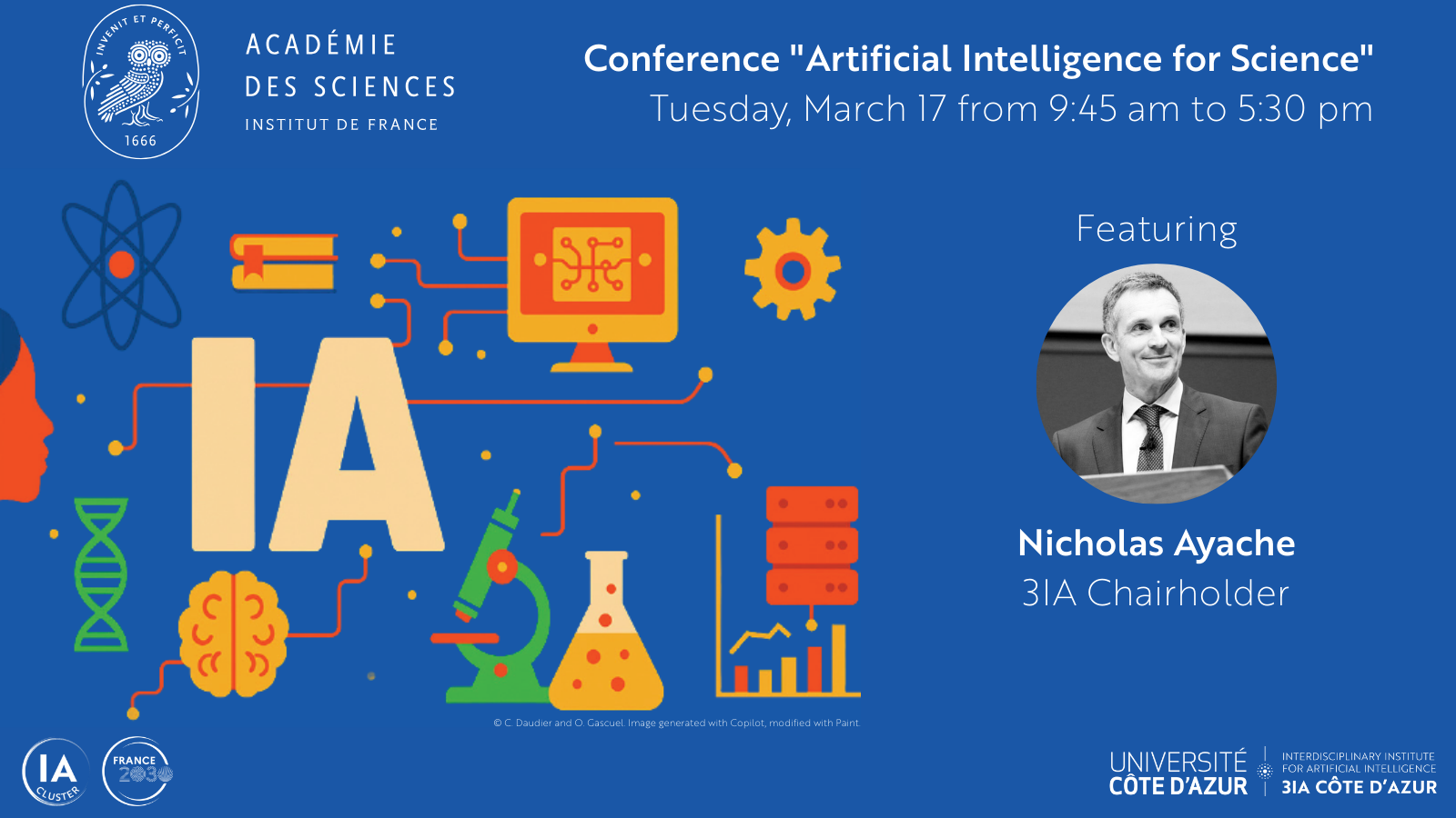 Conférence l'IA pour les sciences