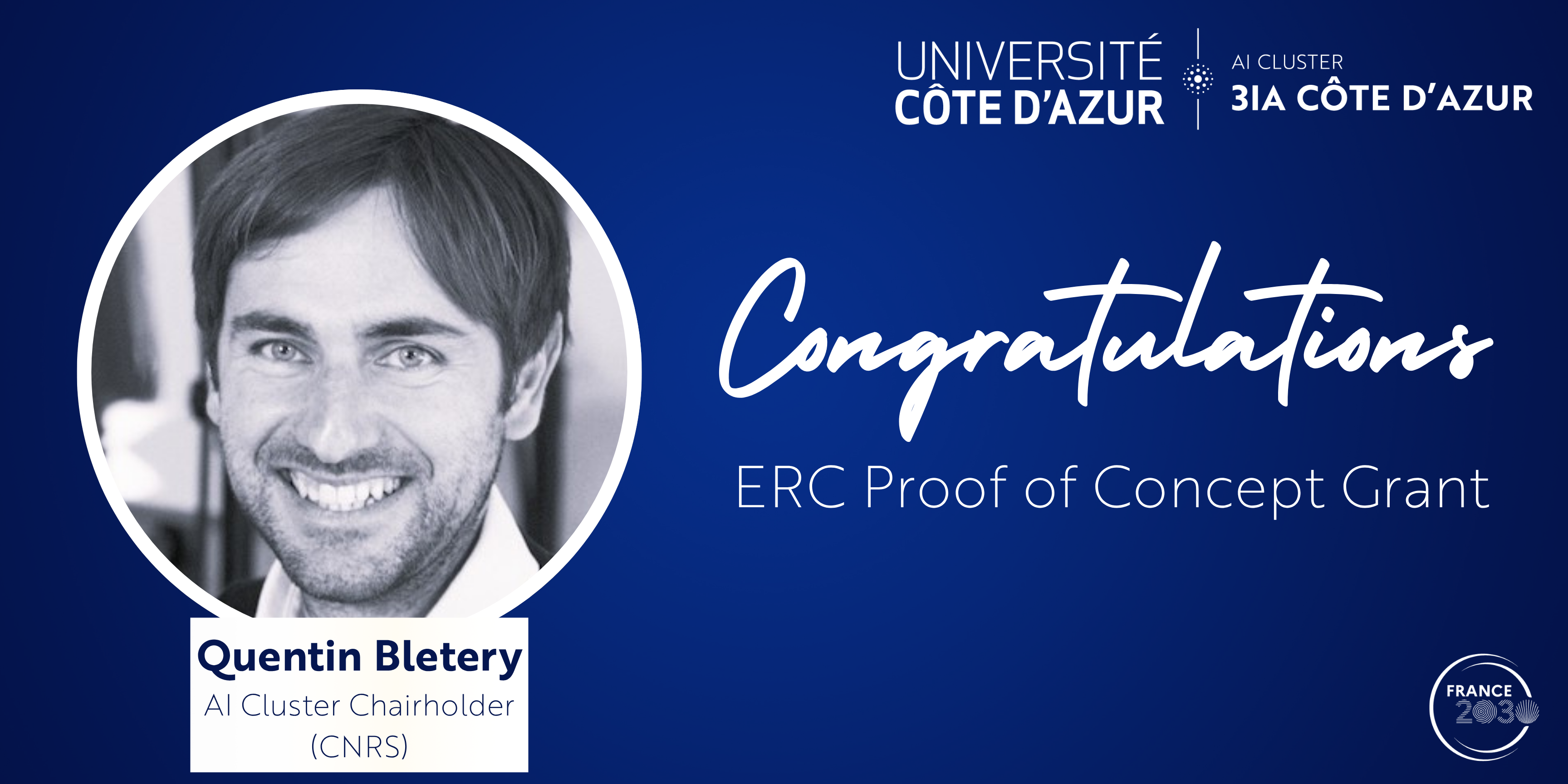 Quentin Bletery awarded a second ERC Proof of Concept grant