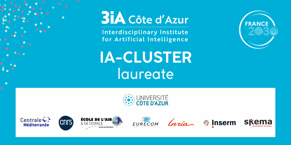 3IA Côte d'Azur IA-CLUSTER laureate