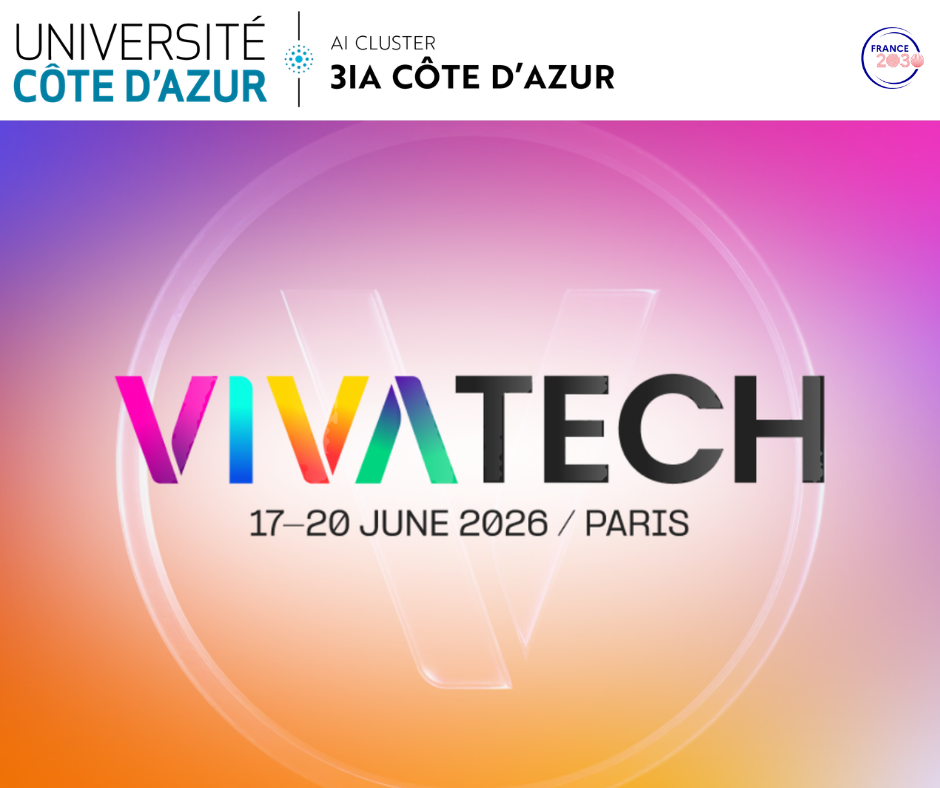 AI Cluster 3IA Côte d'Azur at VivaTech 2026