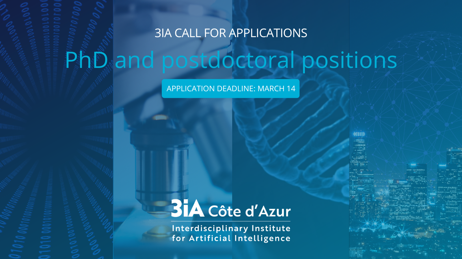 First call for applications for PhD & postdoctoral positions of 2025