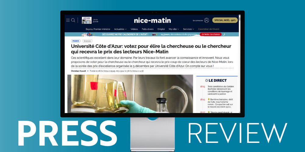 Nice Matin - Prix d'excellence des lecteurs 2024