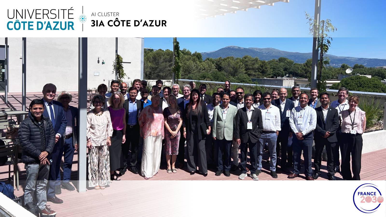 Visite des IIT au Pôle Alpha Sophia Antipolis organisée par 3IA Côte d'Azur