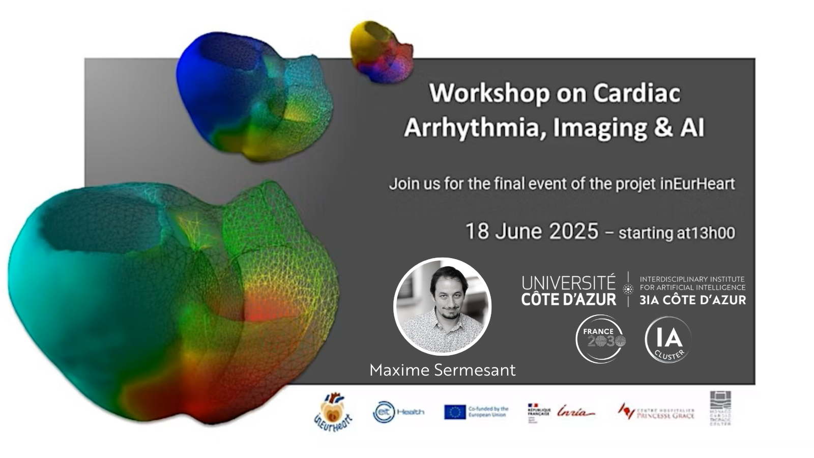 Workshop on Cardiac Arrhythmia, Imaging & AI by Maxime Sermesant and Gabriel Latcu